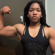 Teen muscle girl Fitness girl Jada